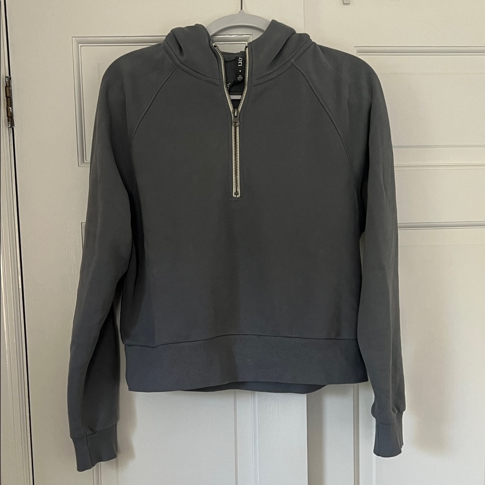 Vuori Restore Blue Zip Sweartshirt